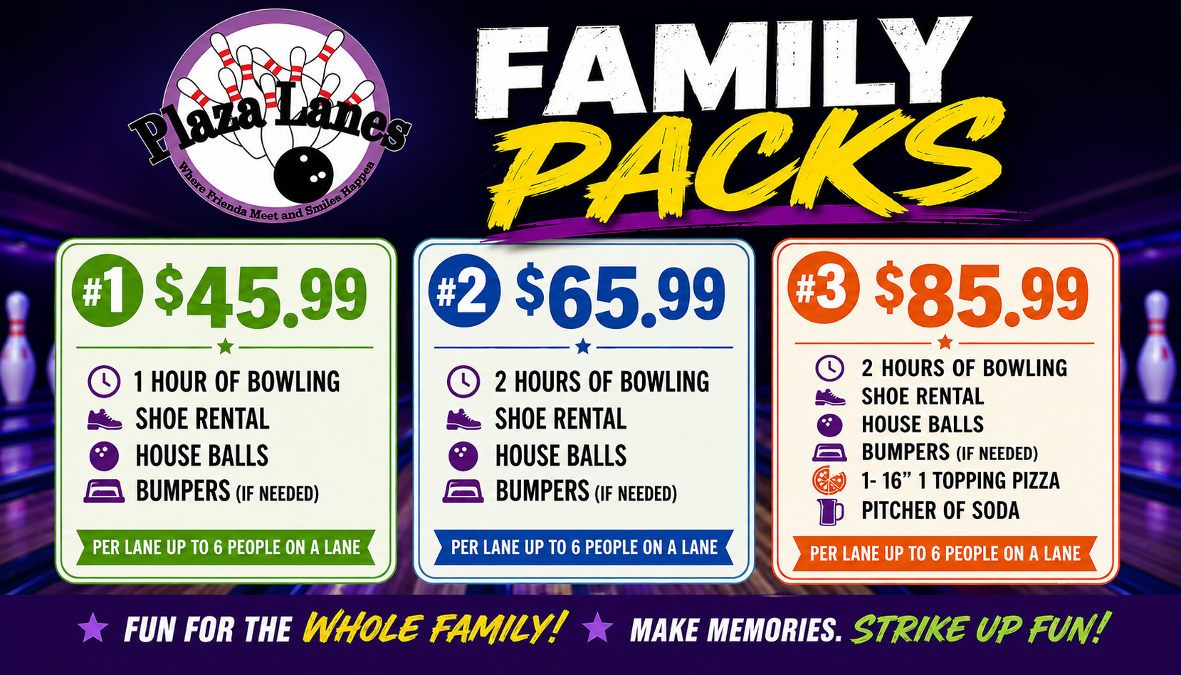 Family Pack Slide background